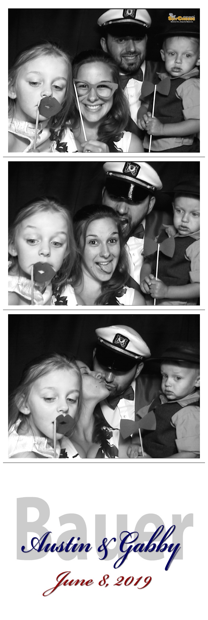 Bauer / Gregory Wedding  | View more photos from the event at gallery.saycheesephotobooth.com/u/SayCheesePhotoBooth/Bauer-Gregory-Wedding